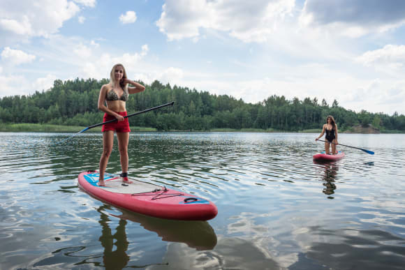 Riga Paddleboarding Hen Do Ideas