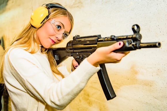AK-47 & SMG Shooting With Transfers Activity Weekend Ideas