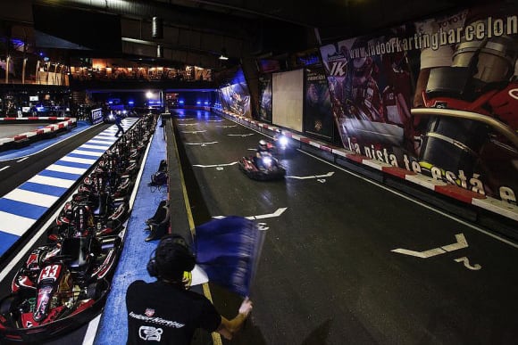 Barcelona Indoor Karting Activity Weekend Ideas