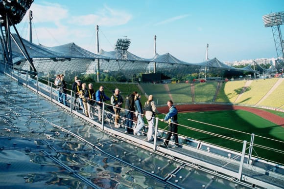 Munich Rooftop Olympic Stadium Climb Corporate Event Ideas