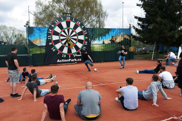 Prague Foot Darts Activity Weekend Ideas