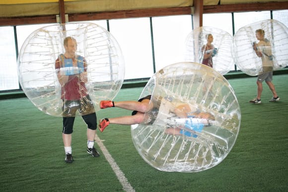 Magaluf Zorb Football Corporate Event Ideas