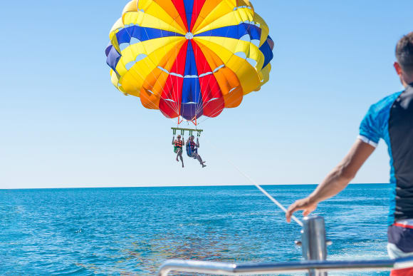 Parasailing Stag Do Ideas