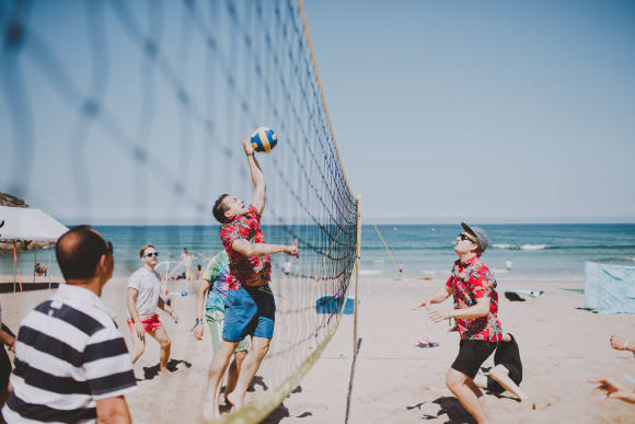 Newquay Beach Volleyball Activity Weekend Ideas