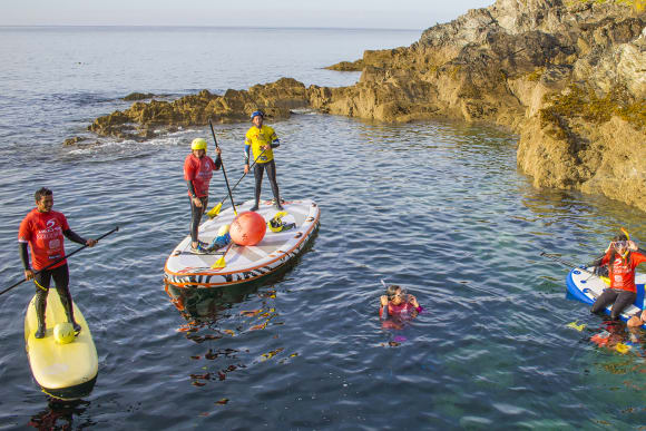 Snorkel Super Stand Up Paddle Boarding Safari Hen Do Ideas