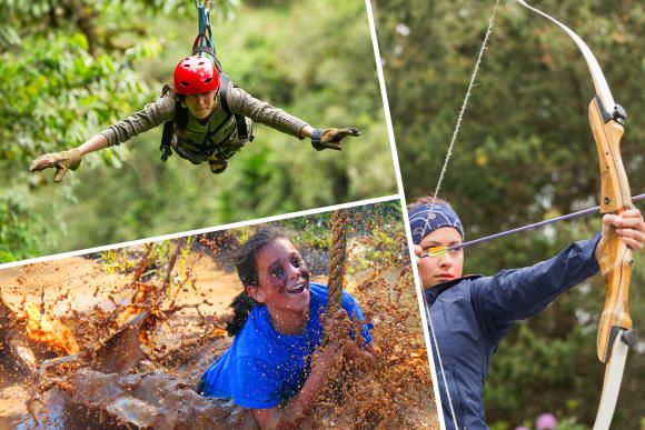 Valencia Multi Activity Day - Forest & Rafting Activity Weekend Ideas