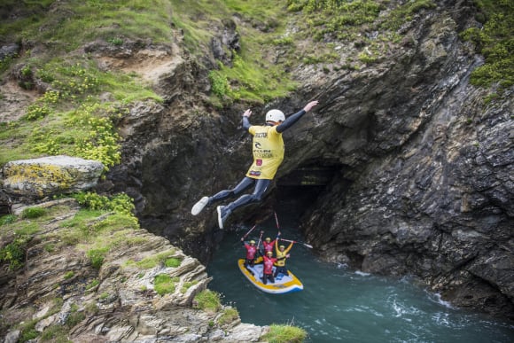 Newquay Coasteer & Super Stand Up Paddle Boarding Activity Weekend Ideas