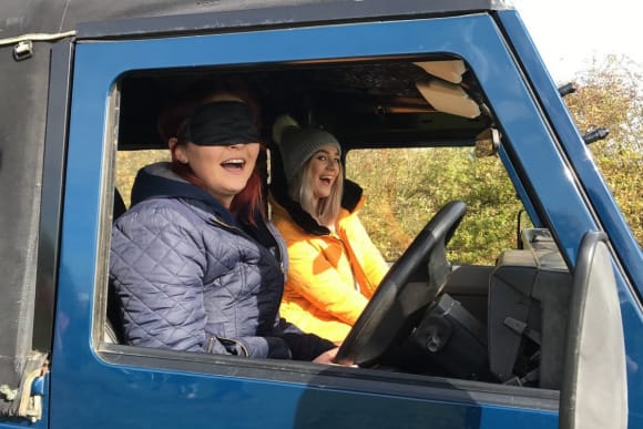 Blindfold 4x4 Driving Stag Do Ideas