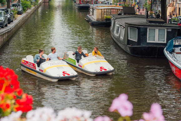 Amsterdam Pedalo Treasure Hunt Corporate Event Ideas