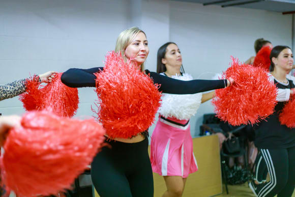 Blackpool Cheerleading Themed Dance Lesson Activity Weekend Ideas
