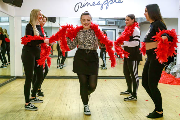 Newcastle Burlesque Themed Dance Lesson Hen Do Ideas