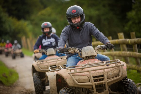 Manchester Quad Bike Trekking Activity Weekend Ideas