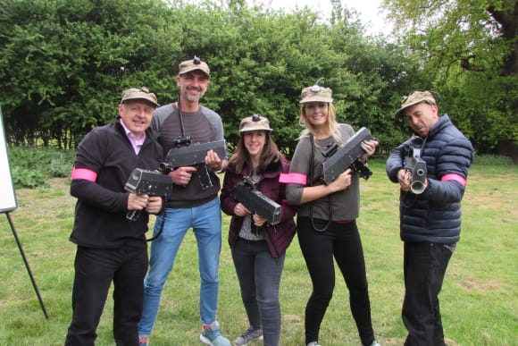 Nottinghamshire Zap Combat Corporate Event Ideas