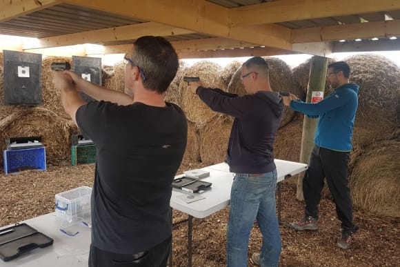 Manchester Air Pistol Target Shooting Stag Do Ideas
