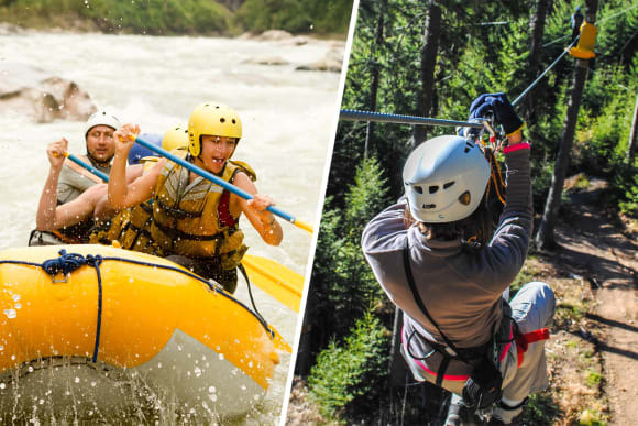 Valencia Multi Activity Day - Forest & Rafting Stag Do Ideas