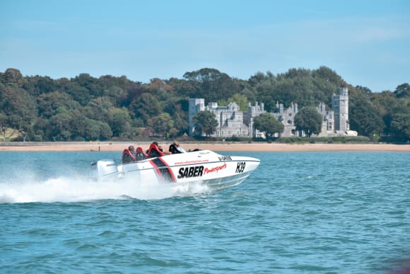 Cambridge Honda F150 Race Boat Stag Do Ideas
