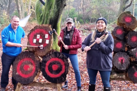 Manchester Axe Throwing Activity Weekend Ideas