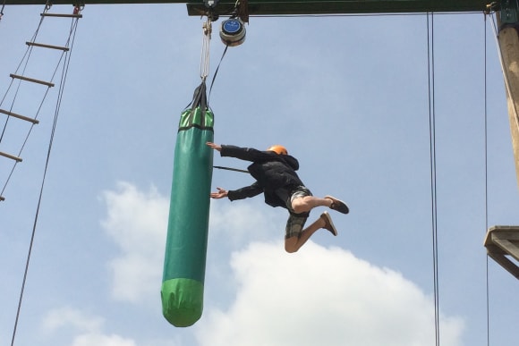Edinburgh Leap Of Faith High Rope Challenge Stag Do Ideas