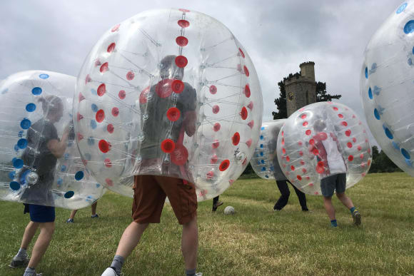 Bath Zorb Football Stag Do Ideas