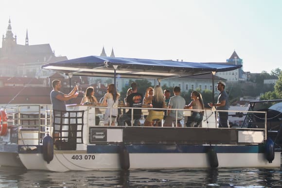 Prague Prosecco Boat Activity Weekend Ideas