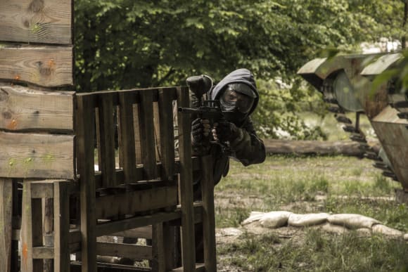 Outdoor Paintball - 100 Balls Activity Weekend Ideas