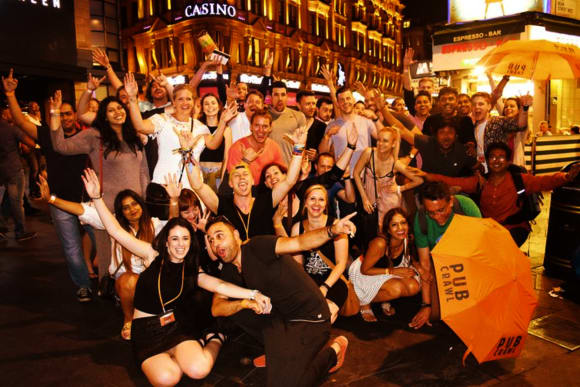 Marbella West End Public Pub Crawl Corporate Event Ideas