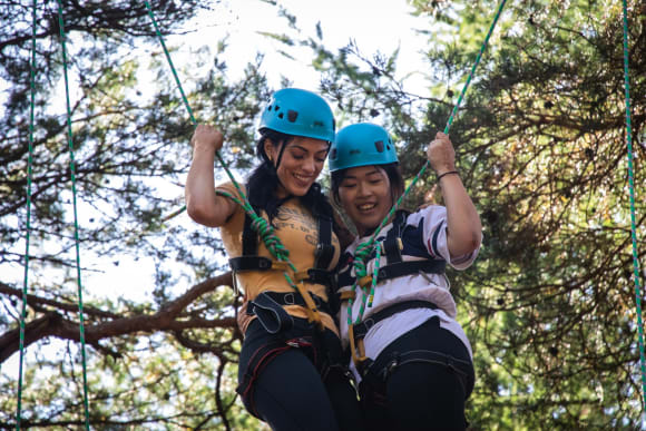 Bournemouth High Ropes Hen Do Ideas