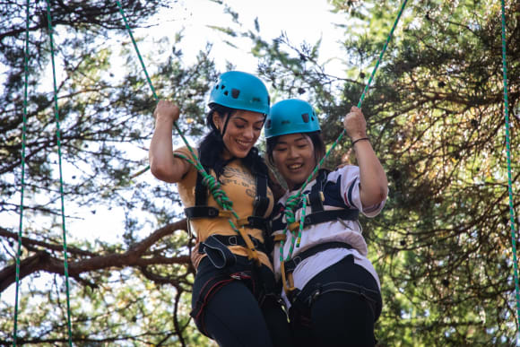 Southampton High Ropes Hen Do Ideas