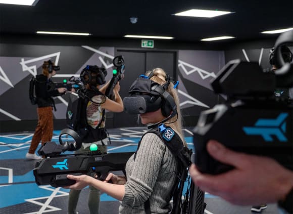 Manchester Free-Roam 30 Minute VR Game Experience Stag Do Ideas