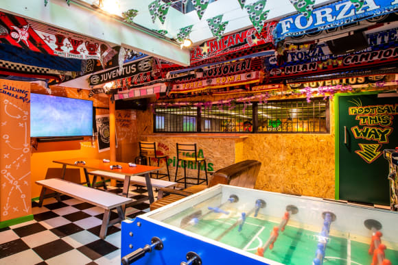 Brighton One Hour Football, Pizza & A Welcome Drink Stag Do Ideas