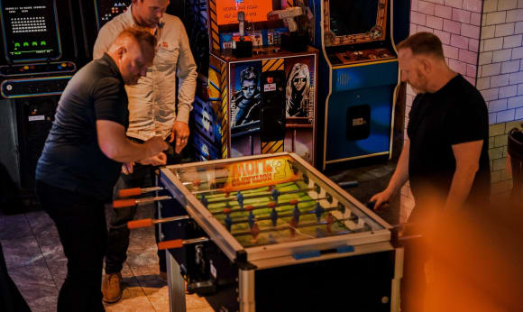 Man Cave Arcade Package Corporate Event Ideas