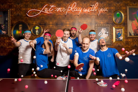 Champion Ping Pong Package Stag Do Ideas