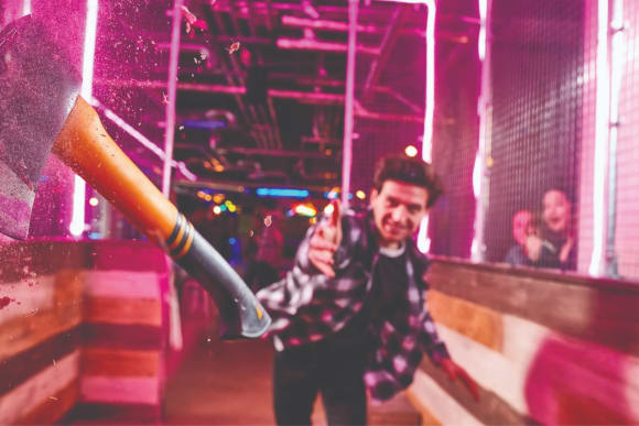 London Axe Throwing Hen Do Ideas