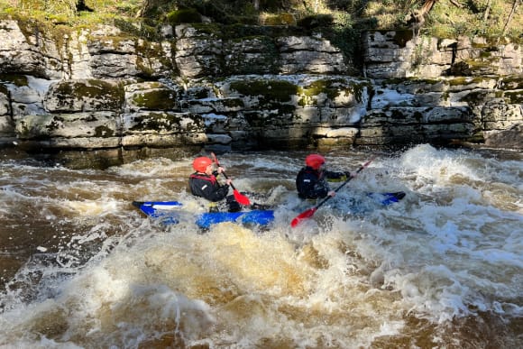 Newcastle Tandem Rafting Experience Stag Do Ideas