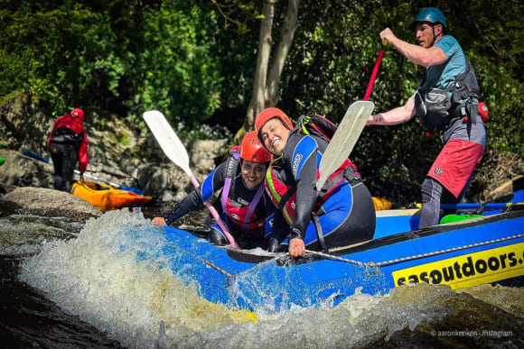 White Water Rafting Hen Do Ideas