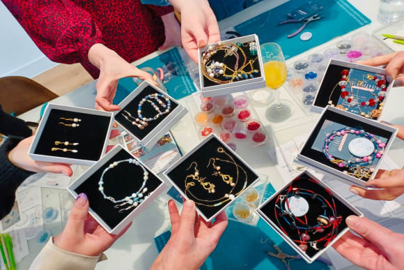 Liverpool Jewellery Making at a City Centre Venue Hen Do Ideas