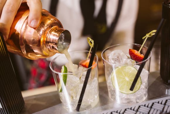 Surrey Cocktails & Fizz with food Corporate Event Ideas