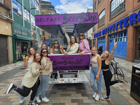 Belfast Beer Bike Hen Do Ideas