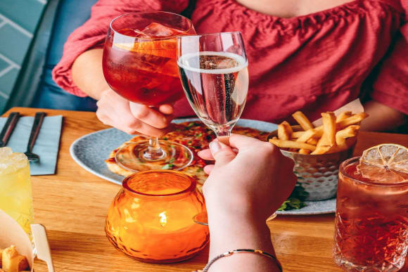 Manchester One Course Meal With Fizz Activity Weekend Ideas