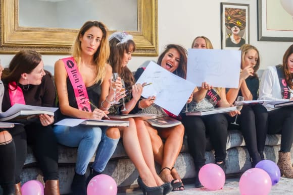 Glasgow Life Drawing Class & Butler Session Hen Do Ideas