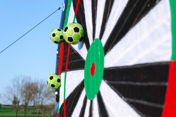 Marbella Foot Darts Activity Weekend Ideas