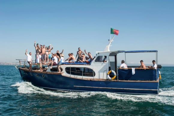 Lisbon Private Motor Boat Cruise Hen Do Ideas