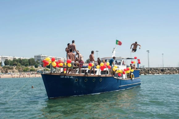 Lisbon Private Sunset Motor Boat Cruise Hen Do Ideas