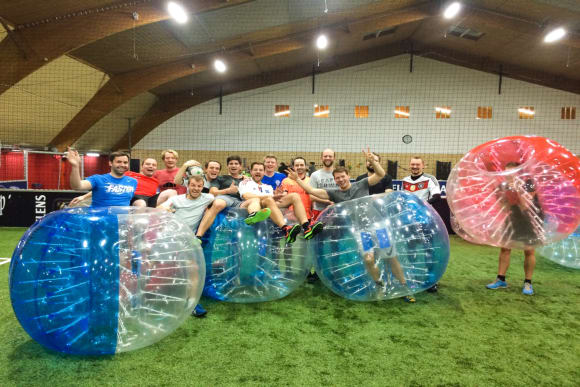 Llangollen Zorb Football With Transfers Corporate Event Ideas