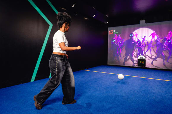 London Toca Social - Double Box Football Experience Activity Weekend Ideas