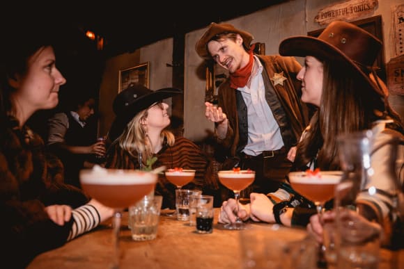 London Quirky Wild West Cocktail Experience Activity Weekend Ideas