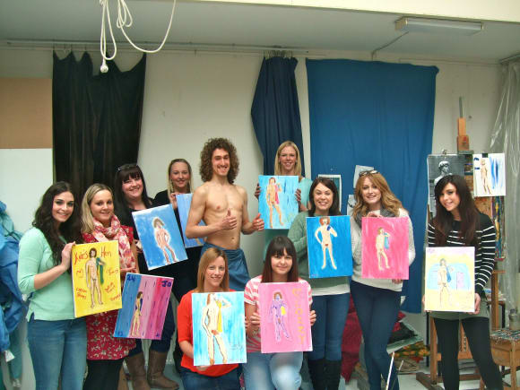 Amsterdam Life Drawing Class Hen Do Ideas
