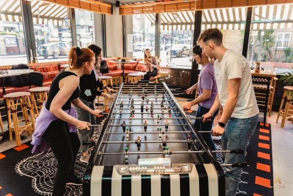 Amsterdam Bottomless Beer, Foosball & Canapes Activity Weekend Ideas