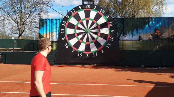 Bratislava Foot Darts Activity Weekend Ideas