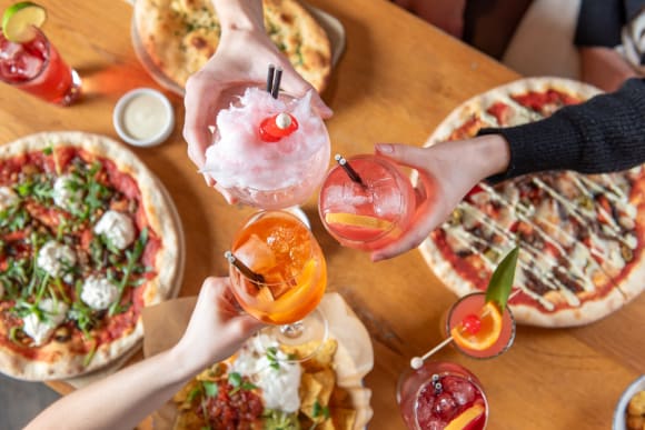 Cardiff Bottomless Pizza Brunch Hen Do Ideas